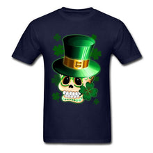 Load image into Gallery viewer, St Patrick Skull Cartoon T-Shirts
